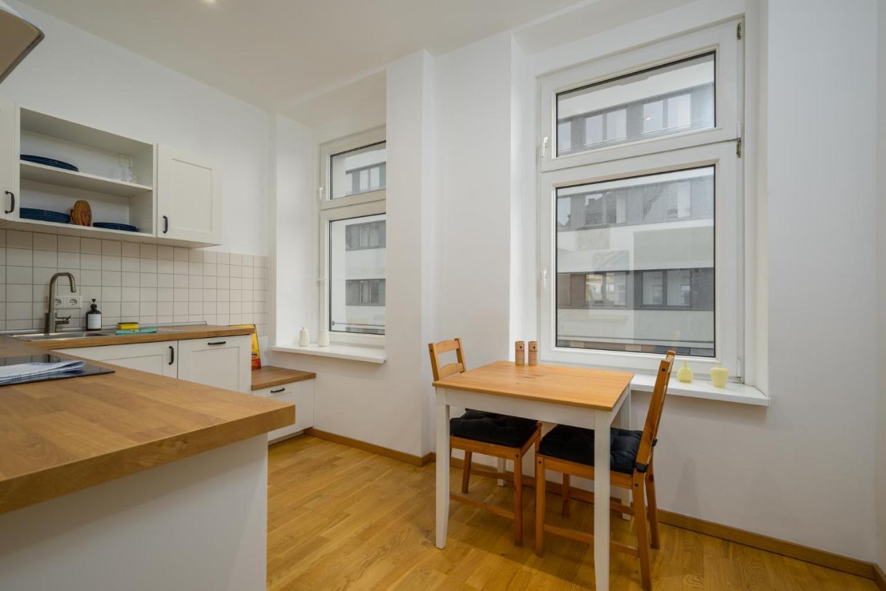 Arbio I Retro Apart Near Leipzig Hauptbahnhof Eksteriør billede