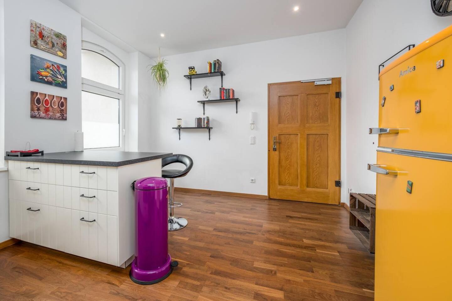 Arbio I Retro Apart Near Leipzig Hauptbahnhof Eksteriør billede