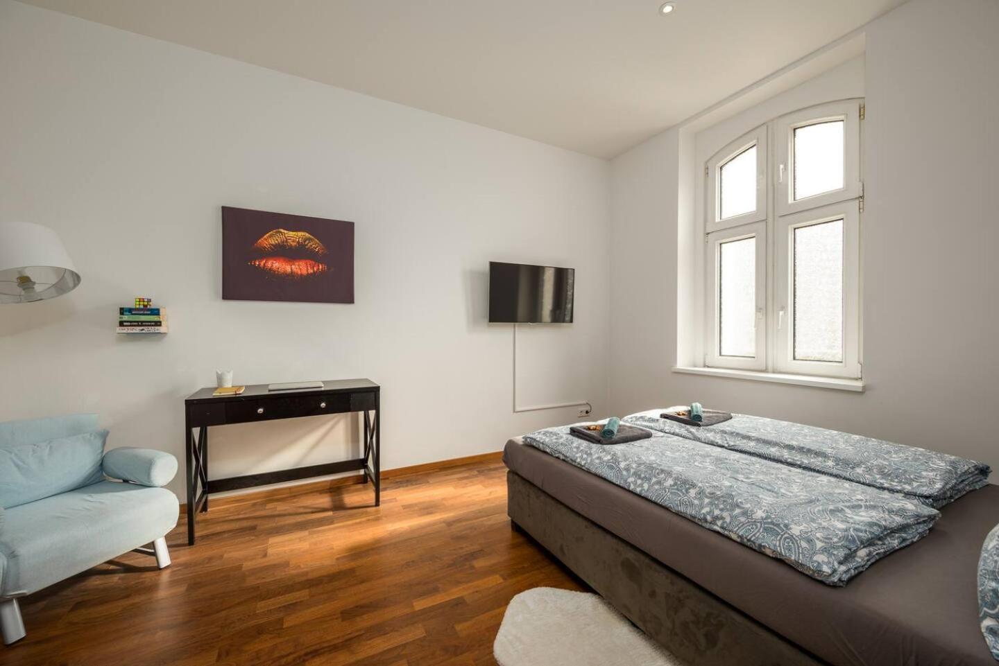 Arbio I Retro Apart Near Leipzig Hauptbahnhof Eksteriør billede