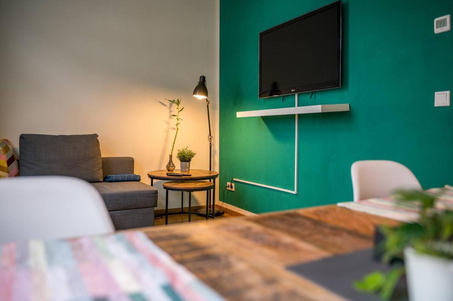 Arbio I Retro Apart Near Leipzig Hauptbahnhof Eksteriør billede