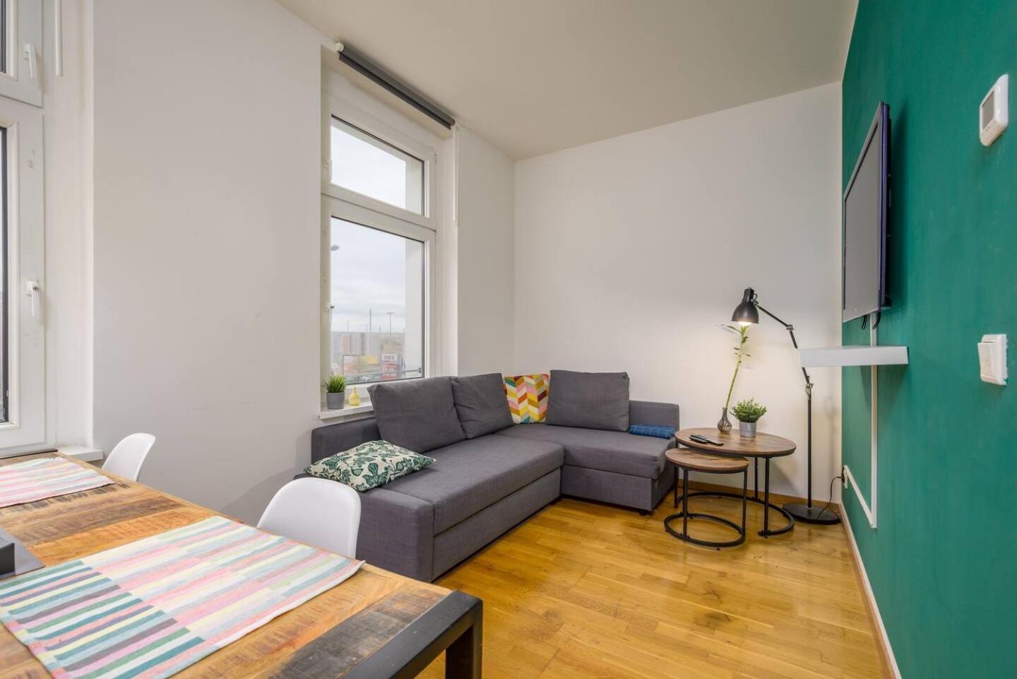 Arbio I Retro Apart Near Leipzig Hauptbahnhof Eksteriør billede